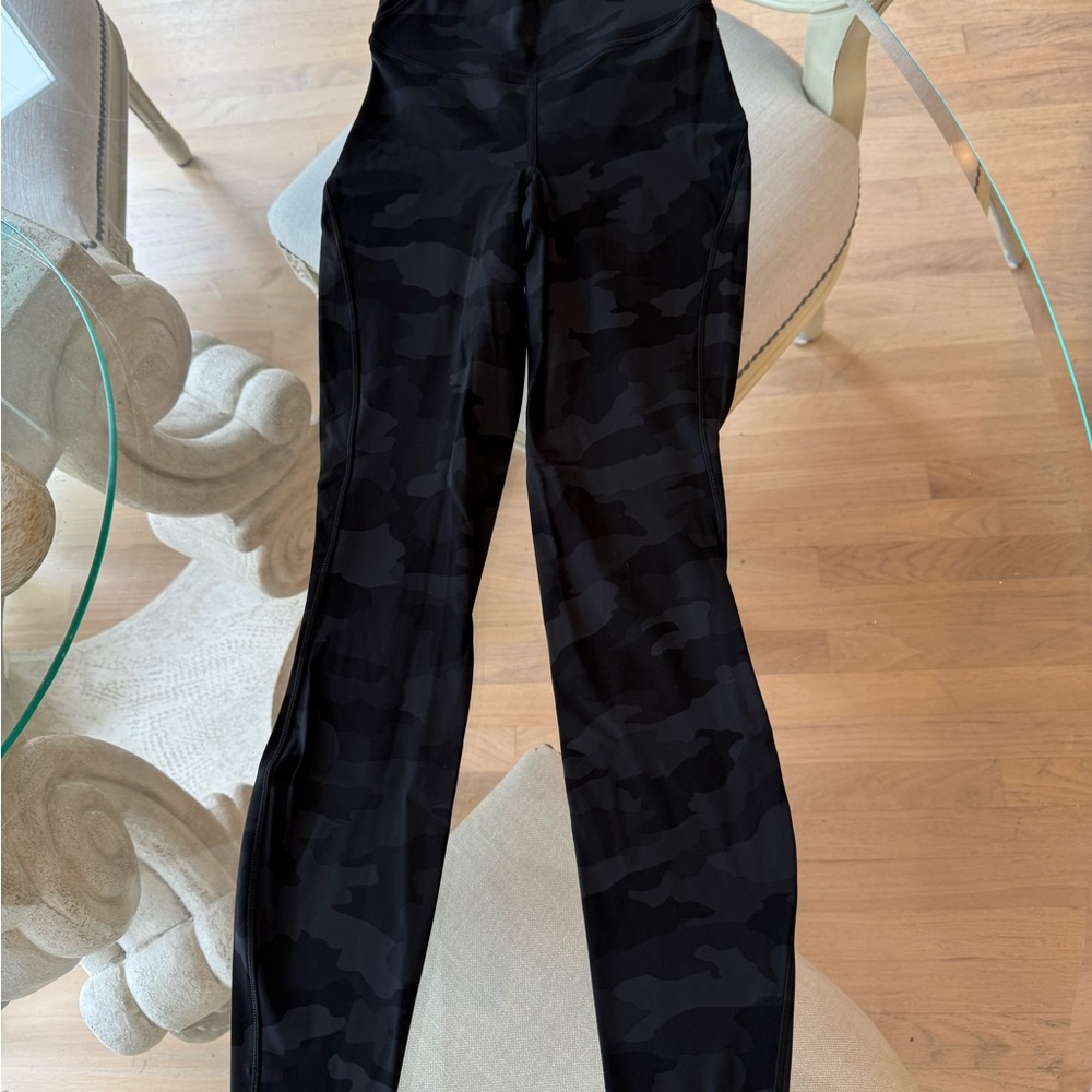 Lululemon Black Camo Leggings